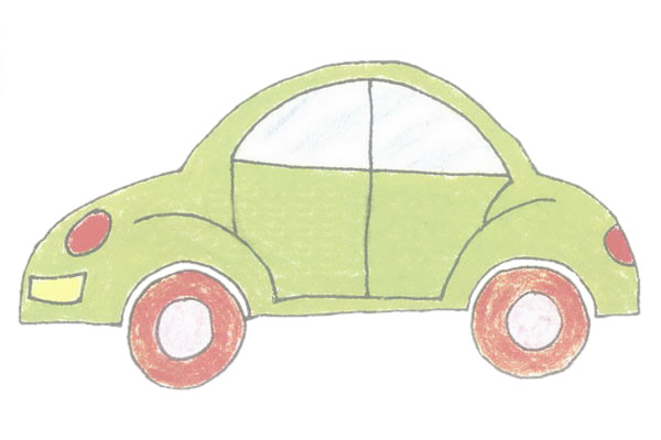 轎車(chē)怎么畫(huà) 轎車(chē)簡(jiǎn)筆畫(huà)