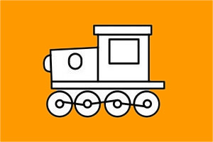 火車簡筆畫怎么畫最簡單 火車簡筆畫怎么畫最簡單