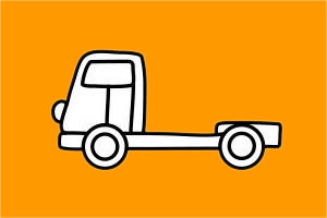 攪拌車怎么畫最簡單