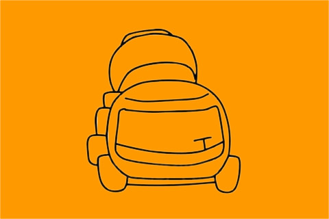 分享幾幅攪拌車簡筆畫