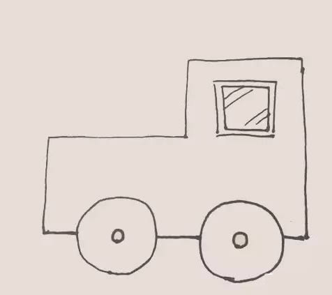火車頭簡筆畫步驟
