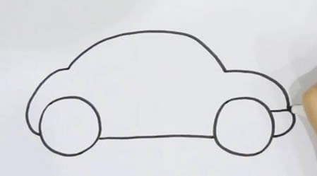 甲殼蟲汽車怎么畫簡單又好看
