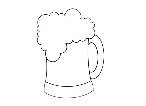 一杯啤酒怎么畫簡單又漂亮 一杯啤酒怎么畫簡單又漂亮