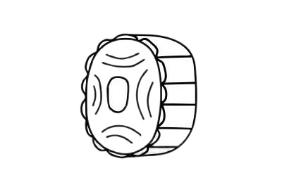 幾幅關(guān)于月餅的簡(jiǎn)筆畫