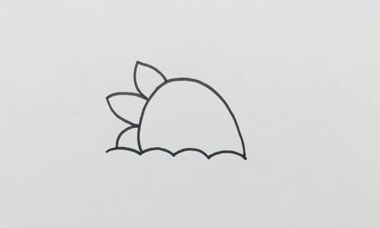 草莓生日蛋糕簡筆畫教程 草莓生日蛋糕簡筆畫教程