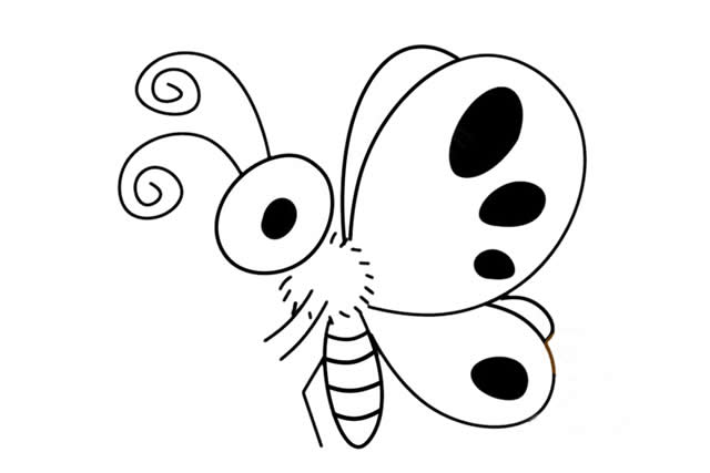 彩色的卡通蝴蝶簡(jiǎn)筆畫(huà) 彩色的卡通蝴蝶簡(jiǎn)筆畫(huà)
