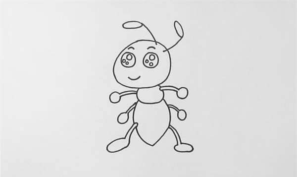 卡通螞蟻怎么畫簡(jiǎn)單又漂亮