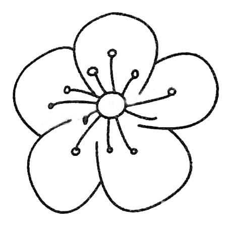 8款關(guān)于梅花的簡筆畫大全