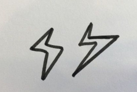 關(guān)于閃電的簡(jiǎn)筆畫步驟
