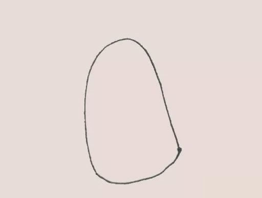 可愛(ài)的蓮藕簡(jiǎn)筆畫(huà)