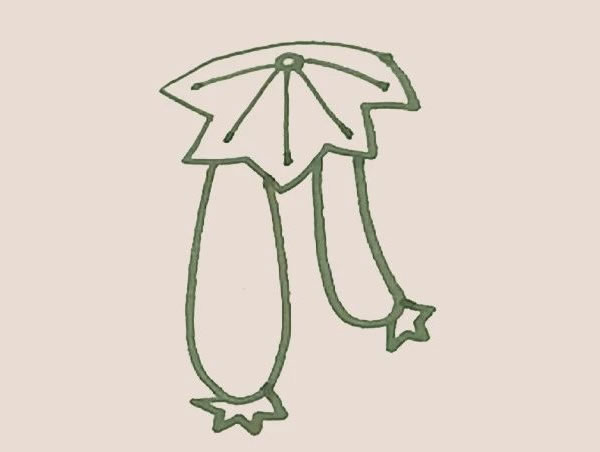 絲瓜簡筆畫的畫法