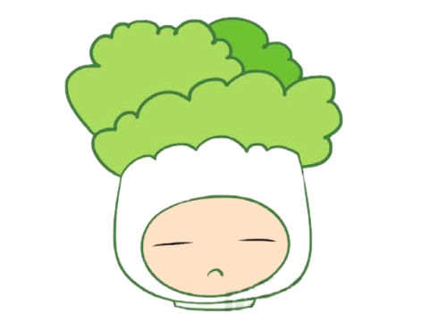 一組白菜簡筆畫大全
