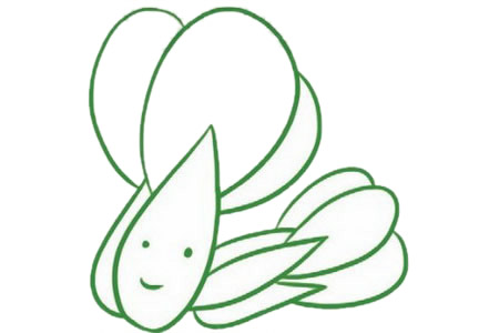 油菜怎么畫簡單又好看