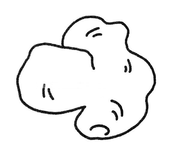 6款生姜兒童簡筆畫
