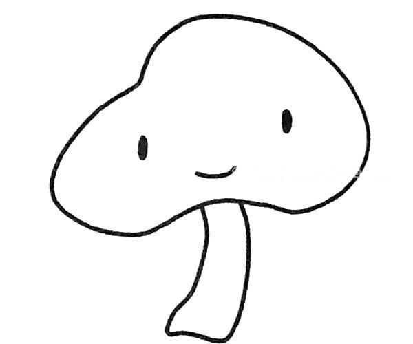 6張蘑菇簡筆畫