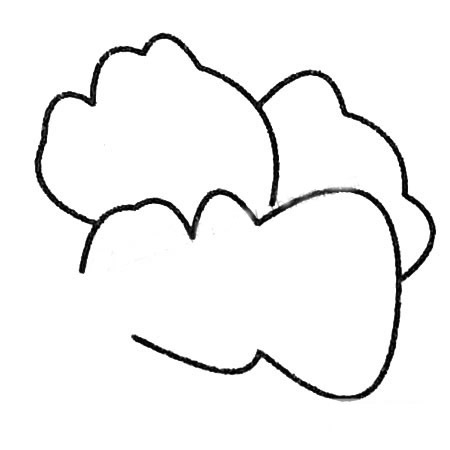 白菜簡筆畫畫法