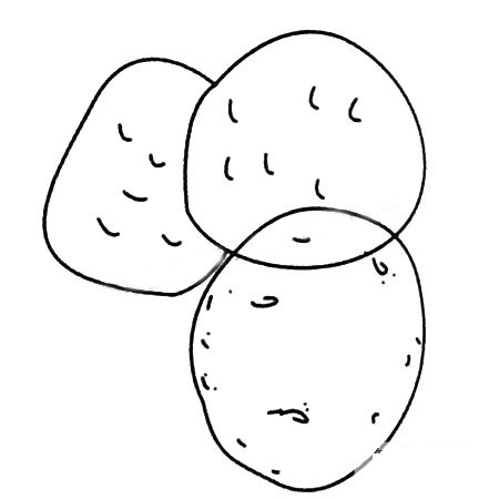 土豆簡筆畫圖片大全