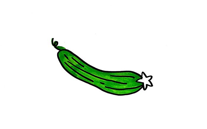 絲瓜的畫法